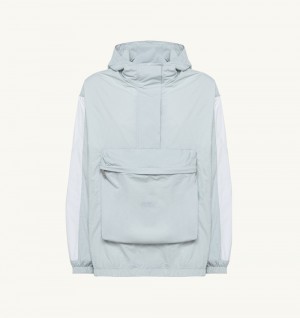 Blue Autry Anorak Jacket Nylon | VYPMOE742