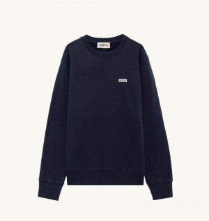 Blue Autry Sweatshirt Jersey Label | OKYNPQ963