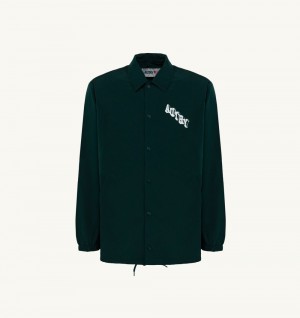 Green Autry Coach Jacket Nylon | PWFOTQ840