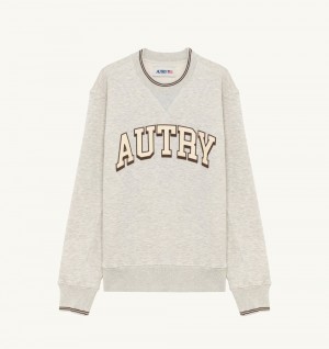 Grey Autry Sweatshirt Heavy Jersey | WKZART876