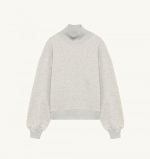 Grey Autry Turtleneck Heavy Jersey | OJUCAE198