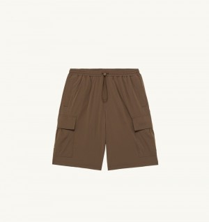 Marrone Autry Bermuda Cargo Pants Nylon | ULXDGW854