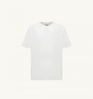 White Autry T-shirt Cotton Jersey | VHWUOM068