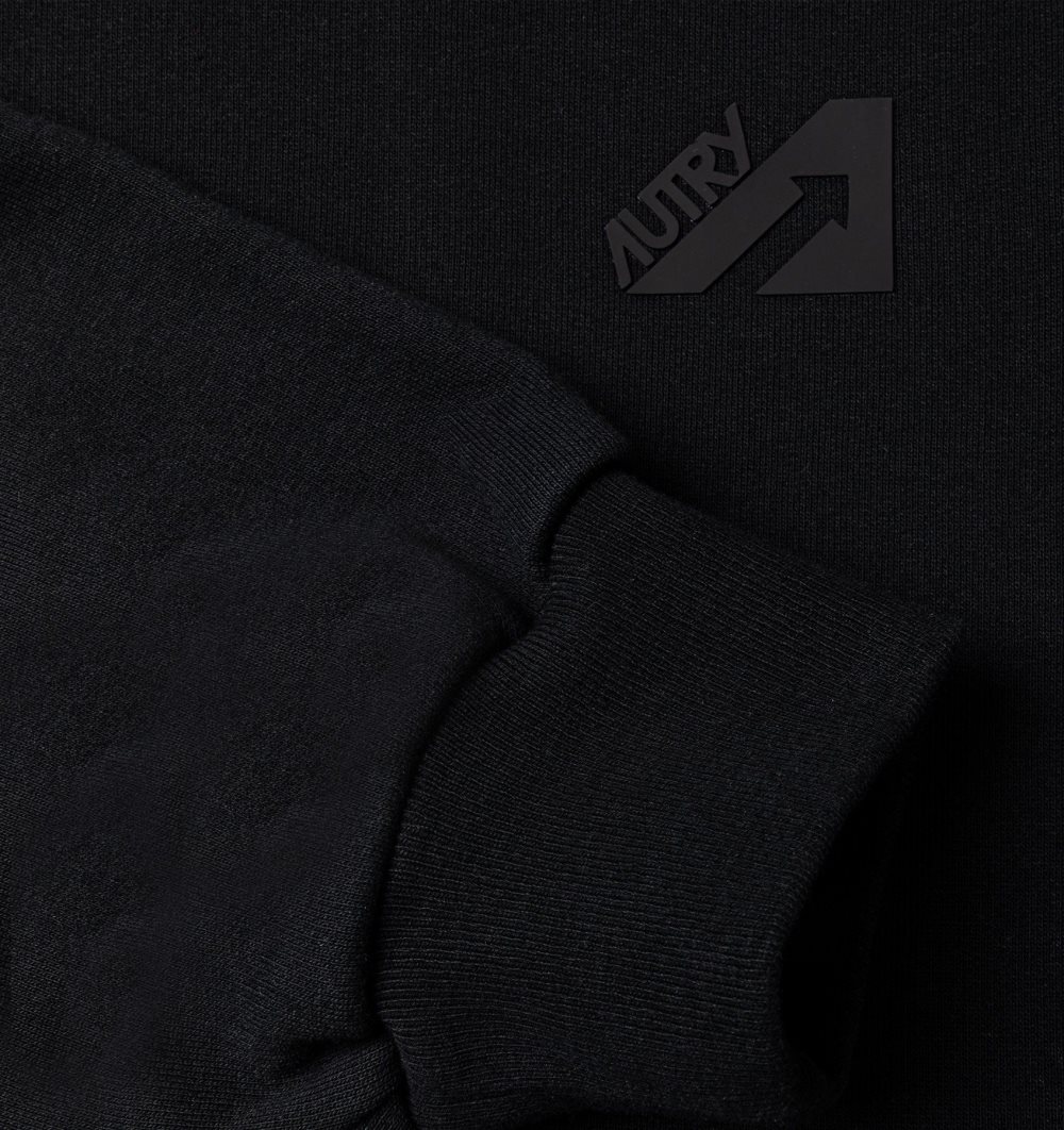 Black Autry Hooded Sweatshirt Cotton | XMJFDO196