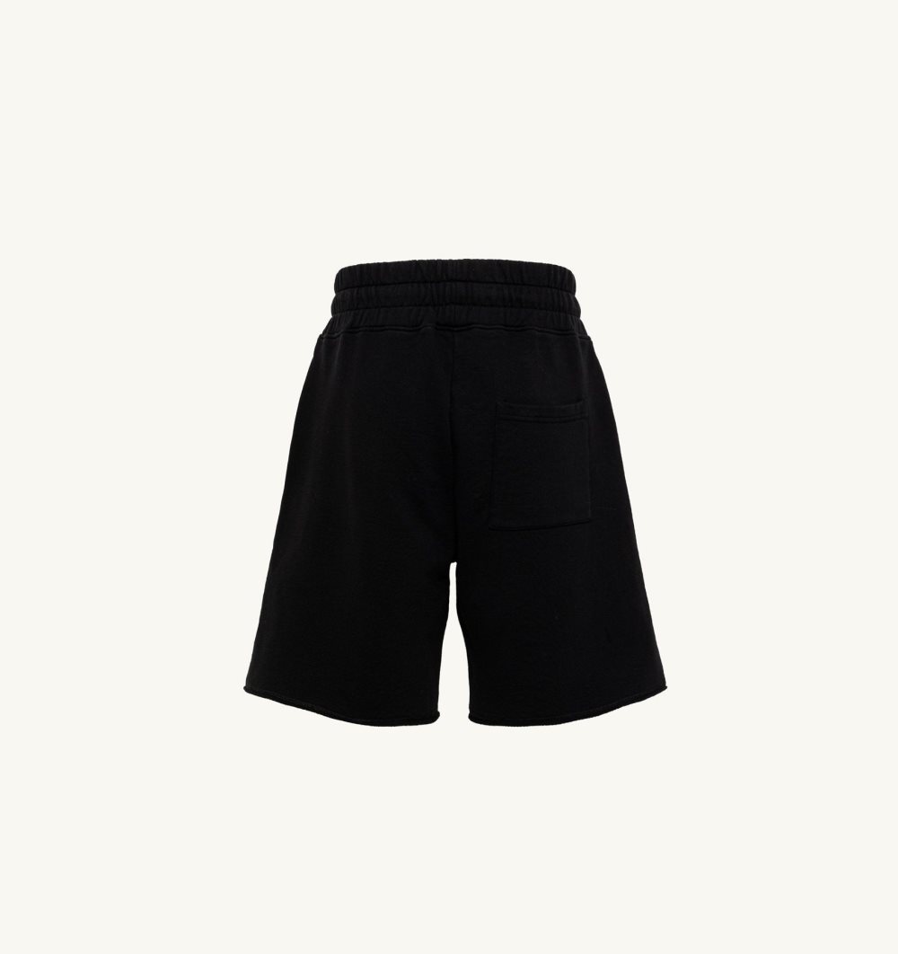 Black Autry Shorts Cotton | ETNVHG206