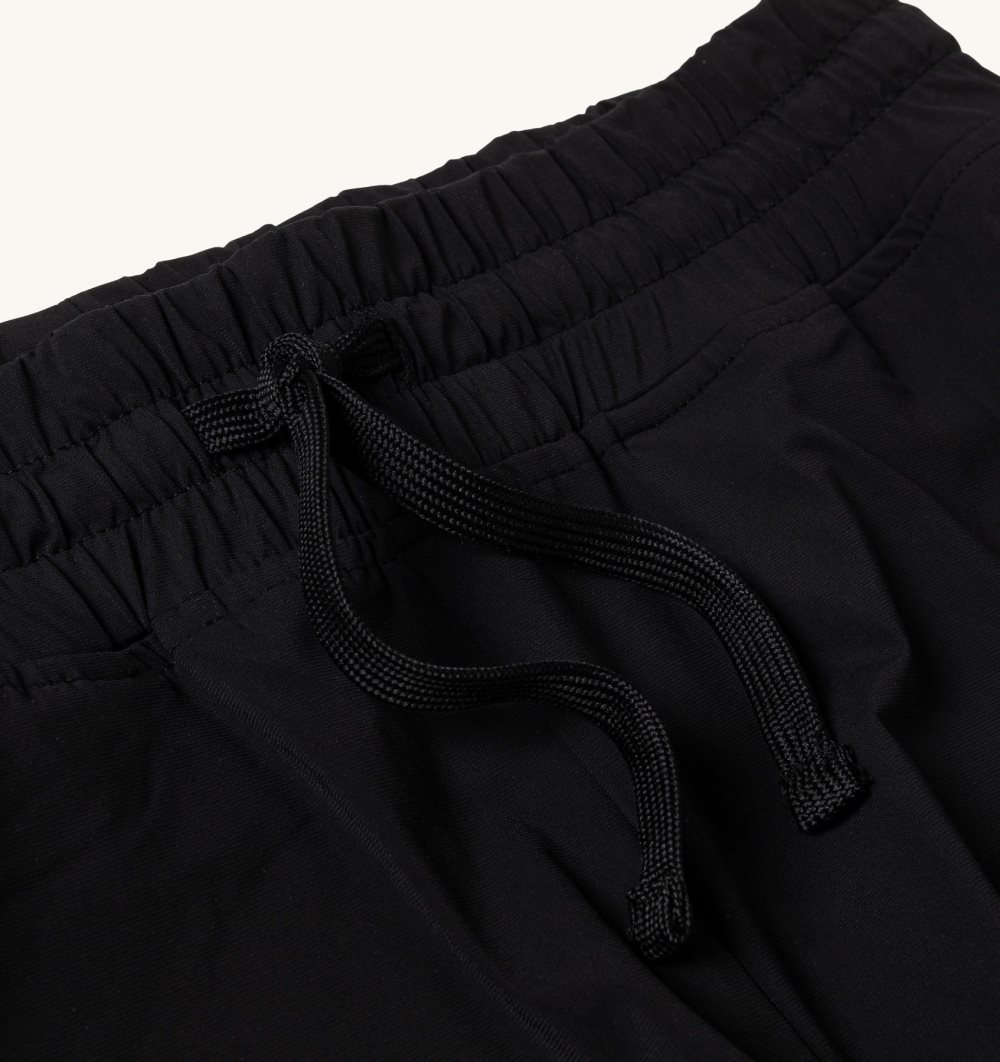 Black Autry Tennis Shorts Contrast Piping | RJLCEZ658