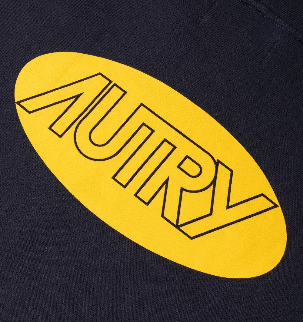 Blue Autry Hoodie Jersey Printed Logo | ROUIMD873