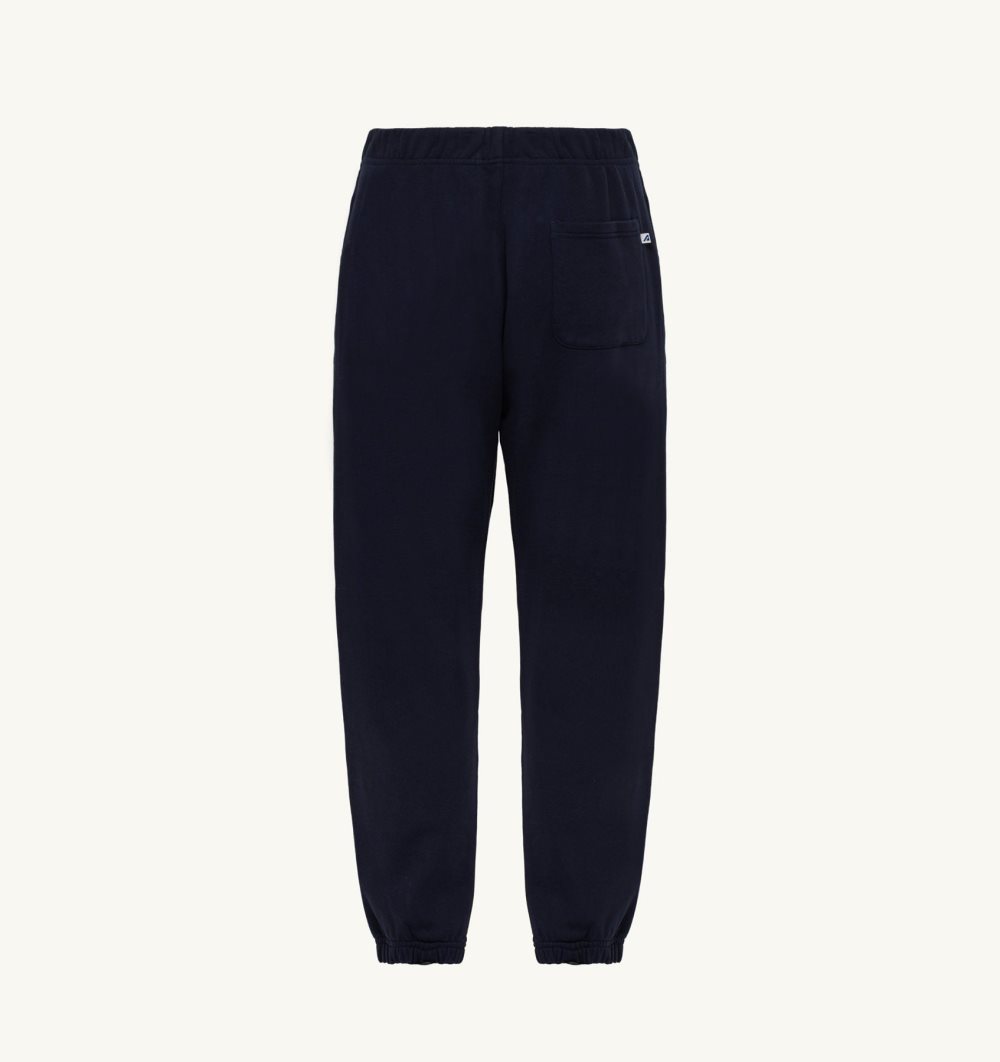 Blue Autry Jogger Pants Cotton | KVOLMH160