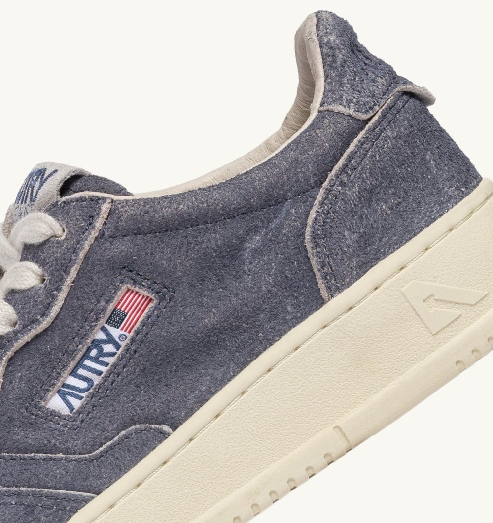 Blue Autry Medalist Low Sneakers Suede | BIFZKD921