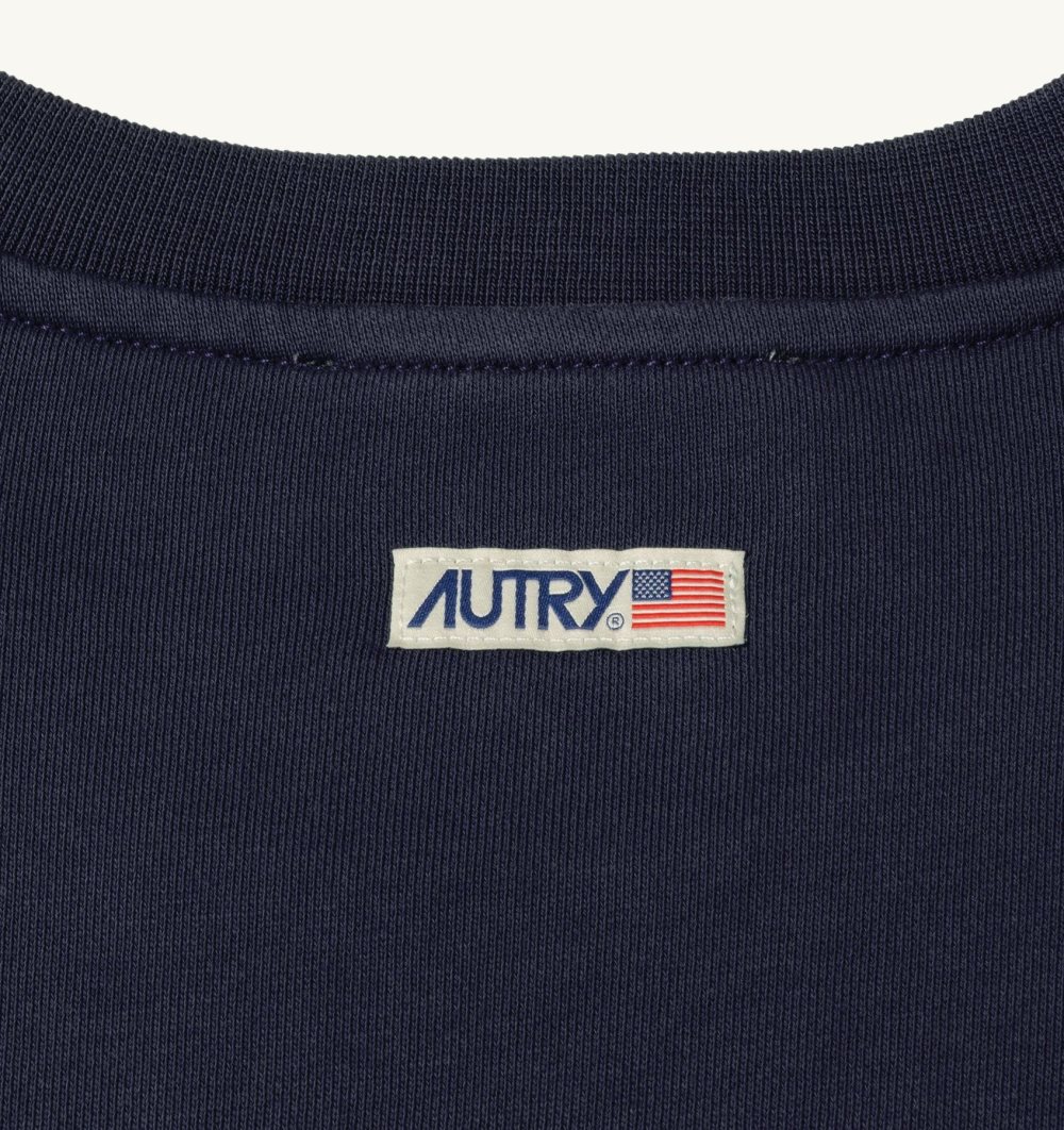 Blue Autry Sweatshirt Jersey Label | OKYNPQ963