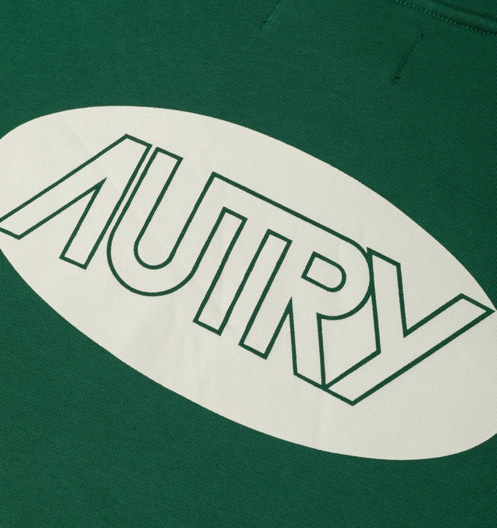 Green Autry Hoodie Jersey Printed Logo | XGJSIB154