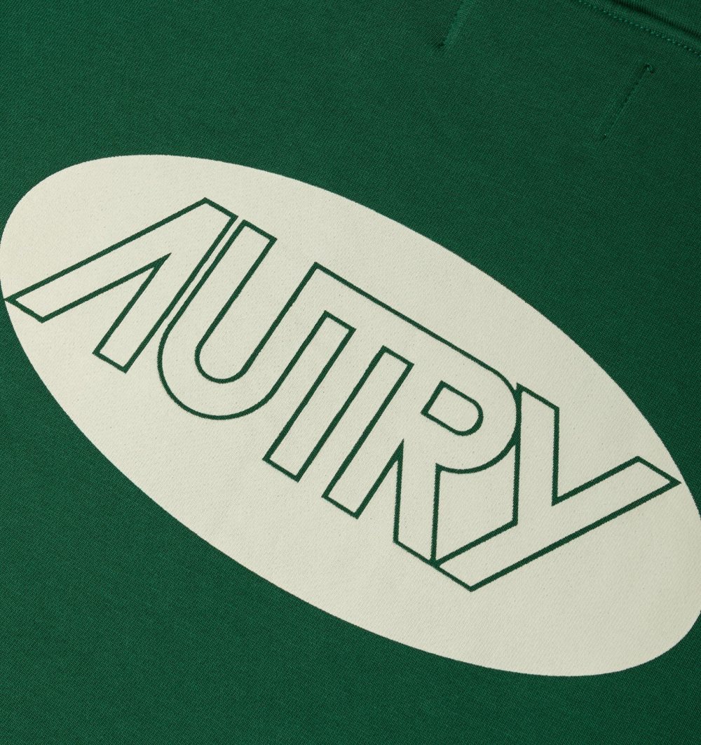 Green Autry Hoodie Jersey Printed Logo | DWYRJK925