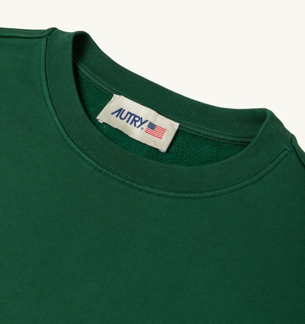 Green Autry Sweatshirt Jersey Label | SYLJRI638