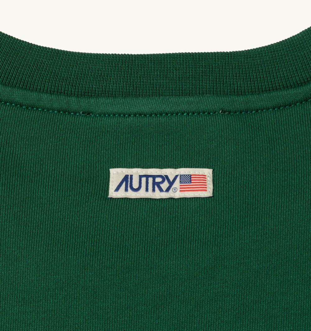 Green Autry Sweatshirt Jersey Label | SYLJRI638