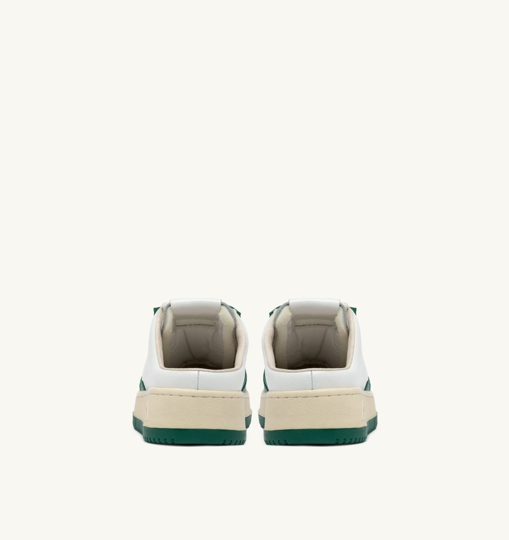 Green / White Autry Medalist Sabot Sneakers Amazon Leather | FZMAPE482