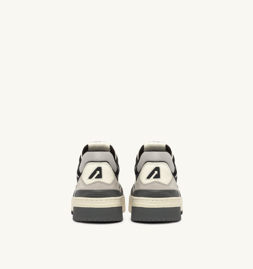 Grey Autry Clc Low Sneakers Suede Nabuck | QGHJOX231