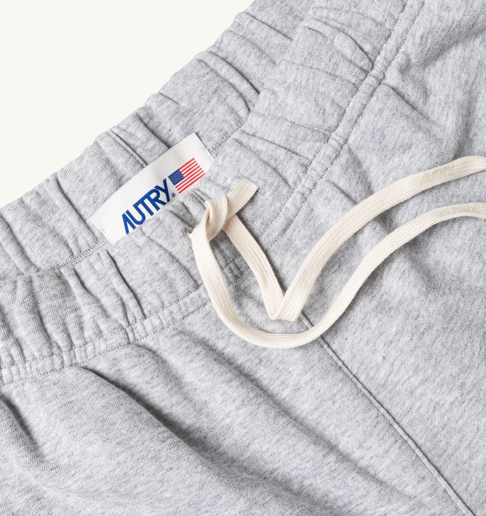 Grey Autry Jogger Pants Melange Cotton Jersey | RTFQSZ507