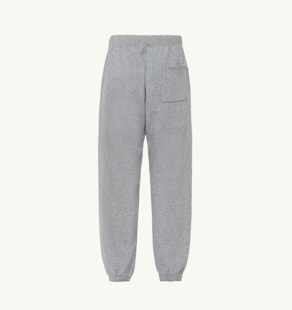 Grey Autry Jogger Pants Melange Cotton | IZULTM283