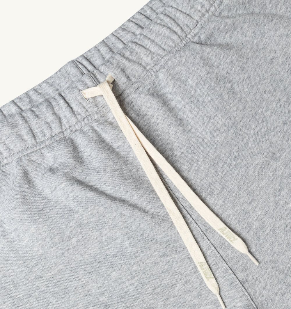 Grey Autry Jogger Pants Melange Cotton | IZULTM283