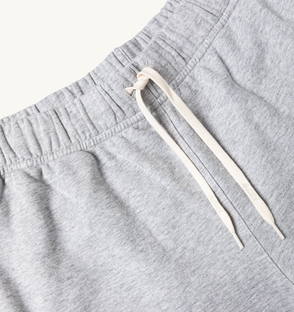 Grey Autry Shorts Melange Cotton Jersey | NCXOVZ150