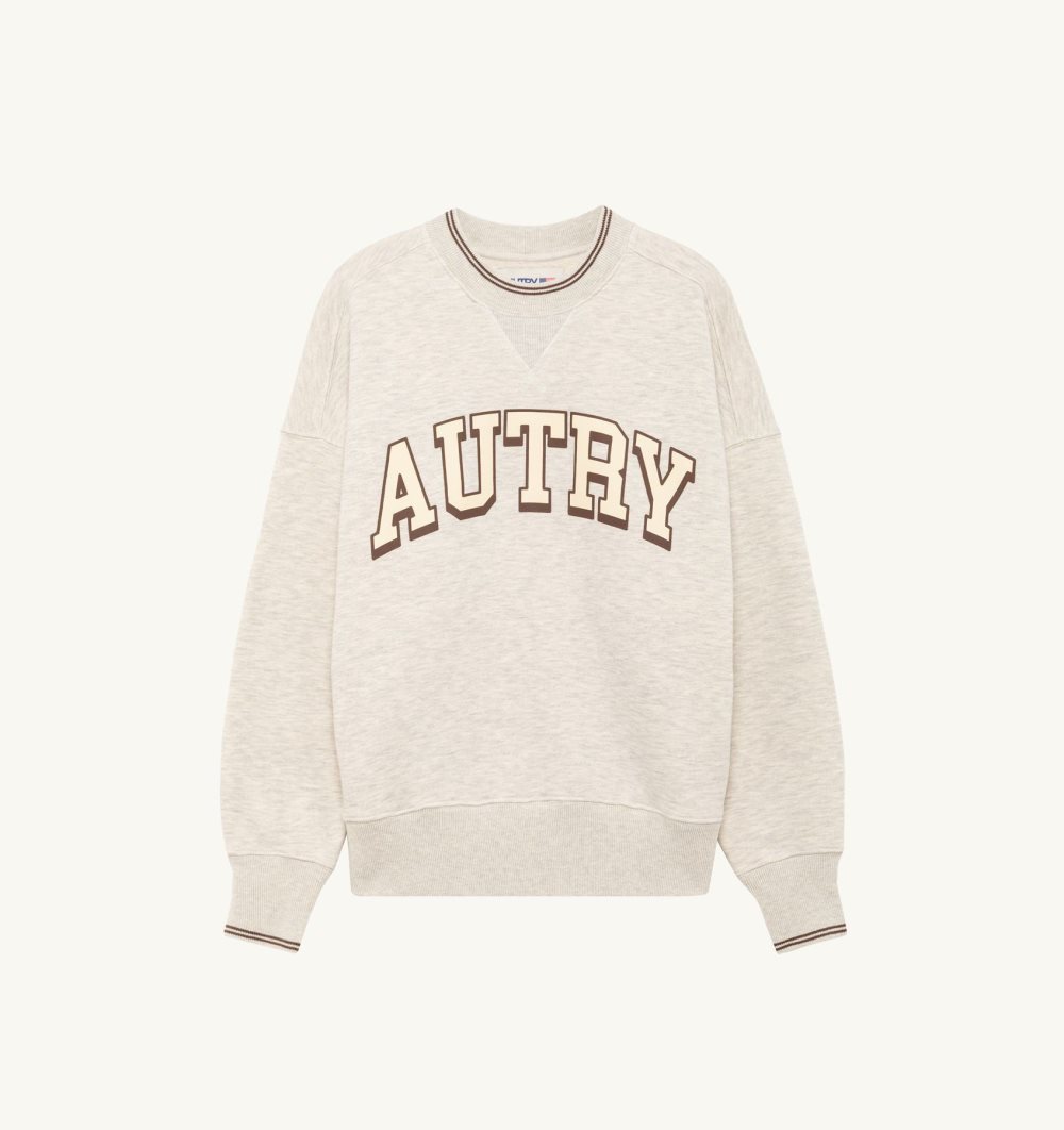 Grey Autry Sweatshirt Heavy Jersey | AEXGOU765