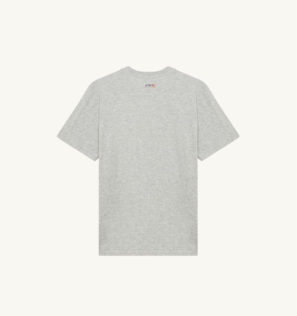 Grey Autry T-shirt Cotton Label | MGCVQI517