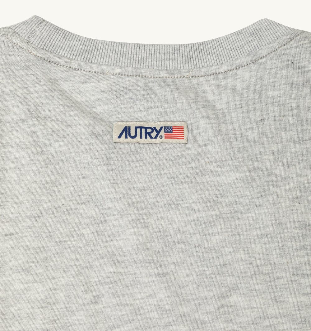 Grey Autry T-shirt Cotton Label | MGCVQI517