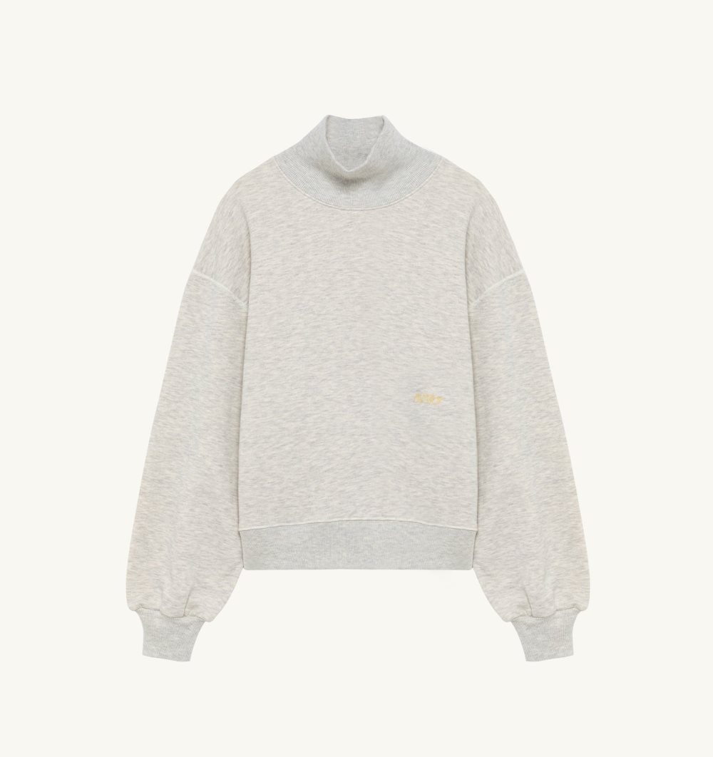 Grey Autry Turtleneck Heavy Jersey | OJUCAE198