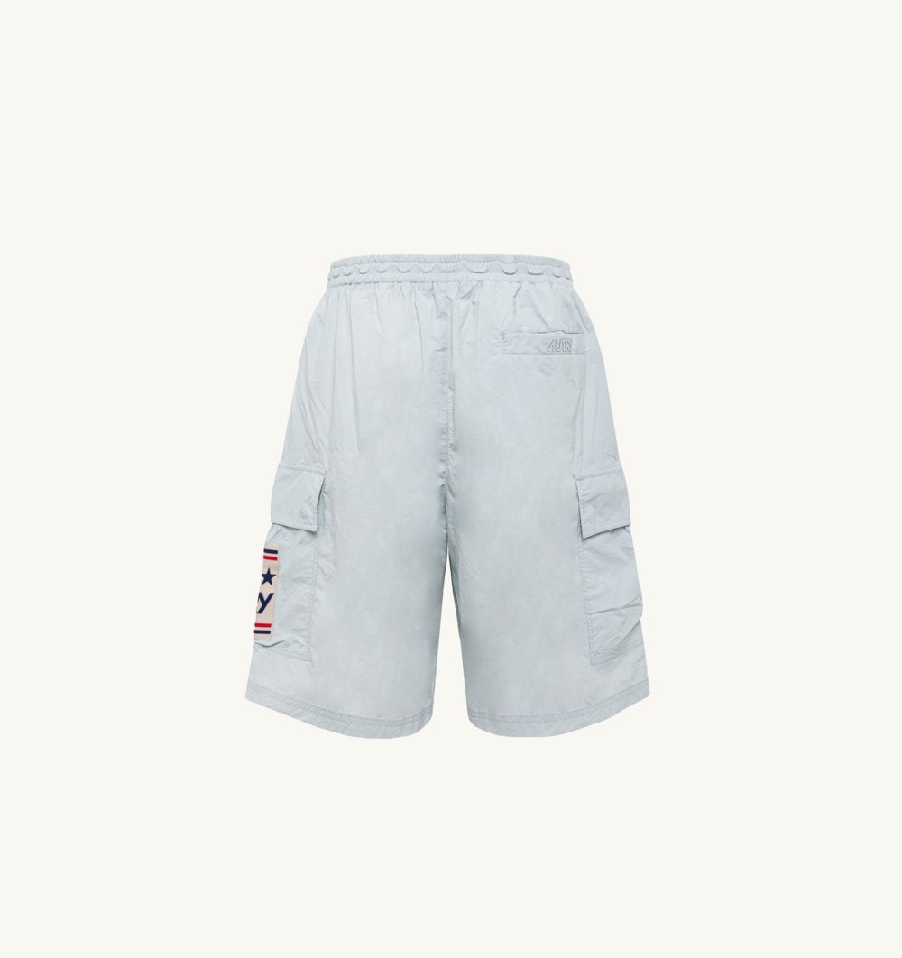 Light Blue / Blue Autry Shorts Nylon | VTBNOX742