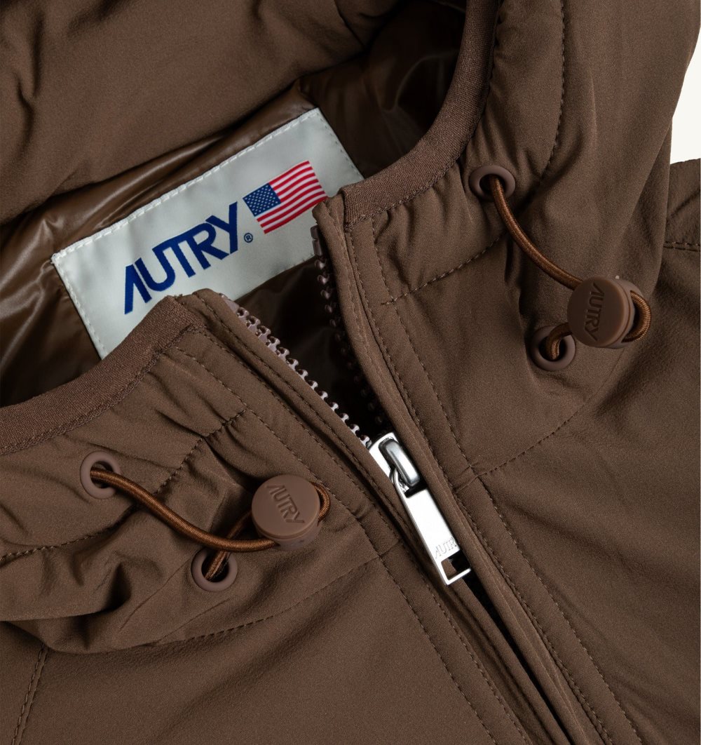 Marrone Autry Anorak Padded Nylon | HPXGKI246