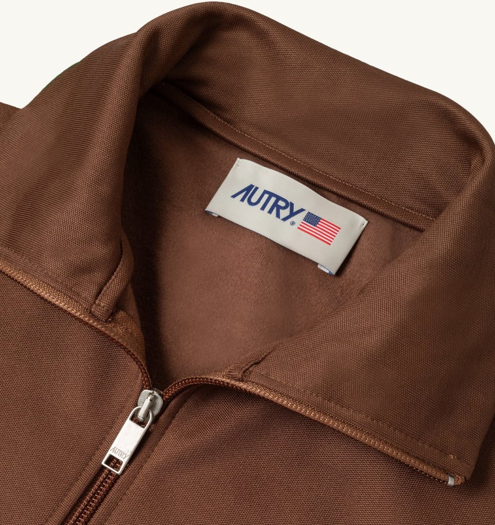 Marrone Autry Jacket Technical Jersey | KQJWNU094