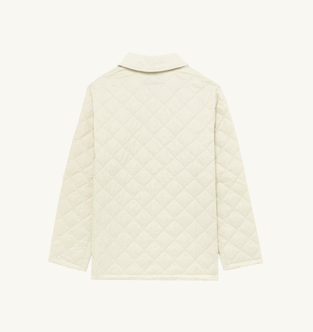 White Autry Husky Jacket Quilted Nylon | GCWXOM452