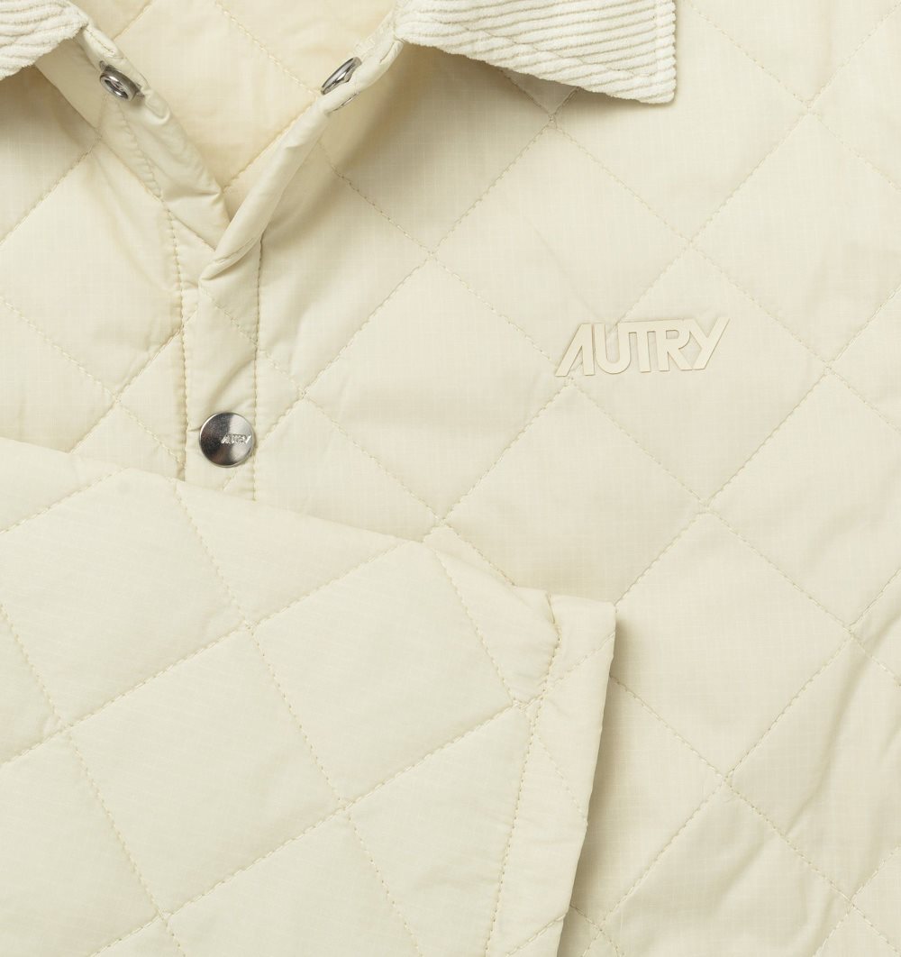 White Autry Husky Jacket Quilted Nylon | GCWXOM452