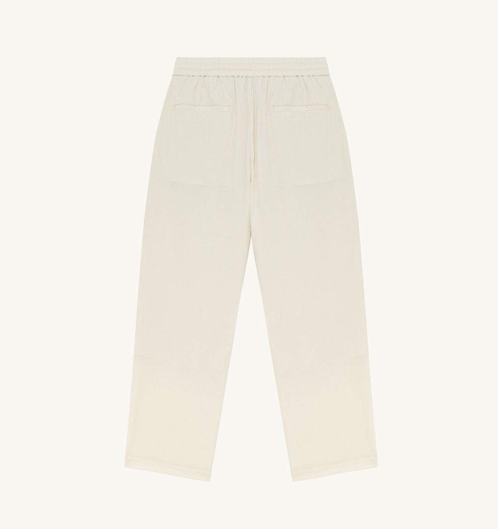 White Autry Joggers Nylon | KWQFBT385