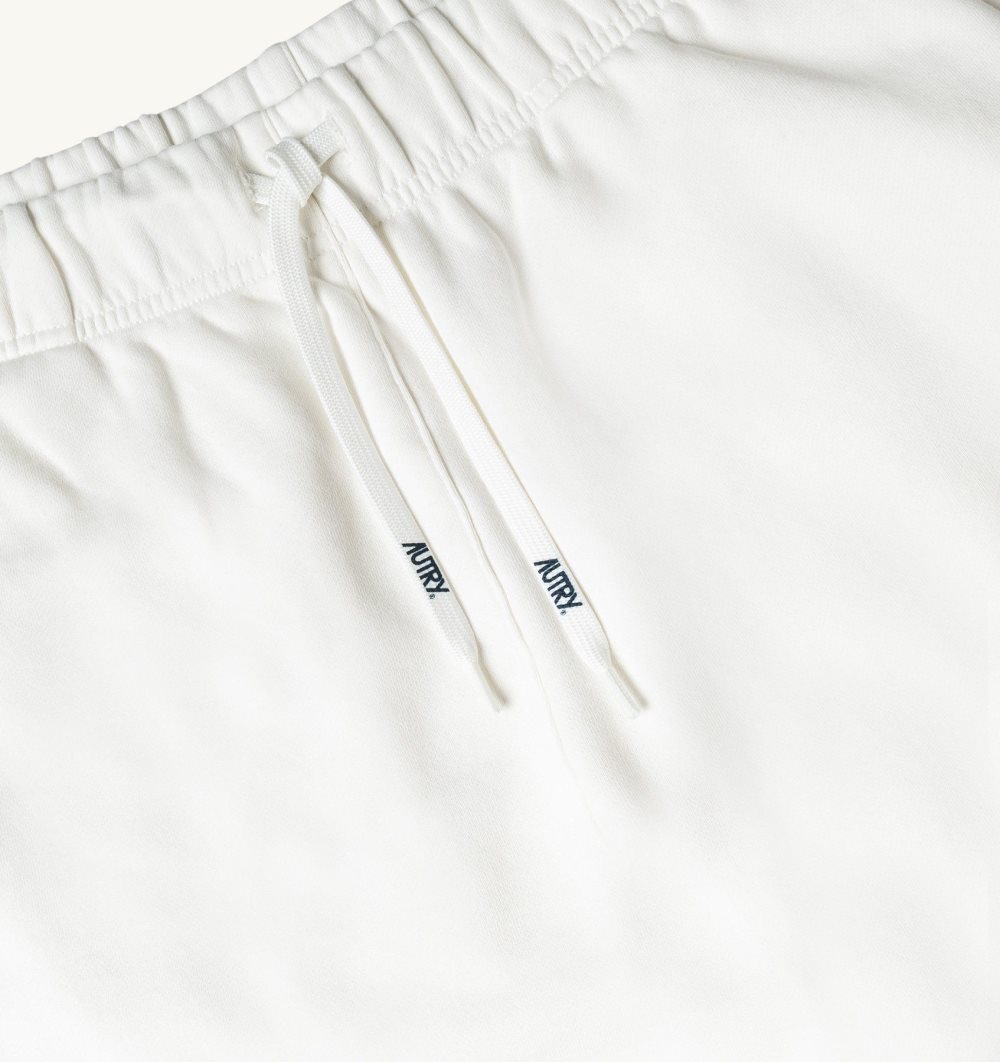 White Autry Shorts Cotton Pile | QCUFLM794