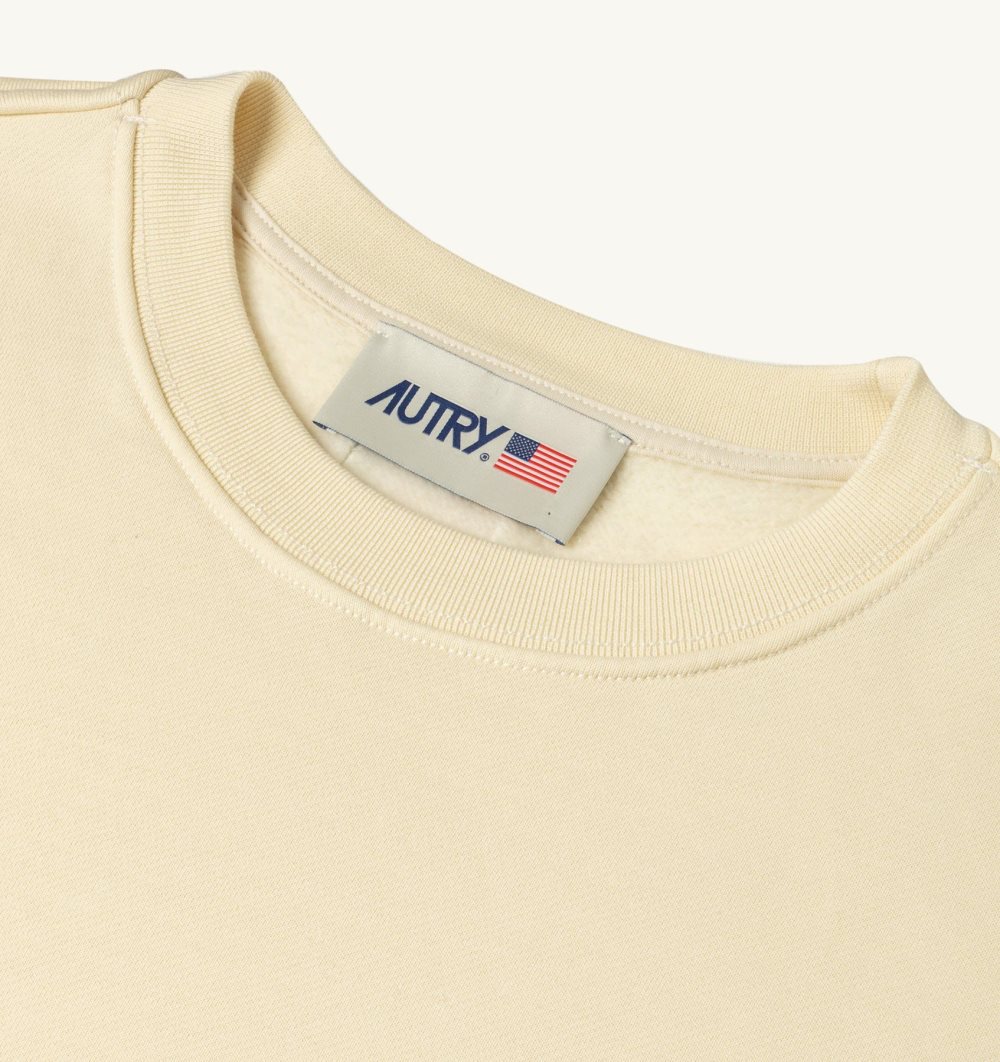 White Autry Sweatshirt Jersey Label | DZVNSR106