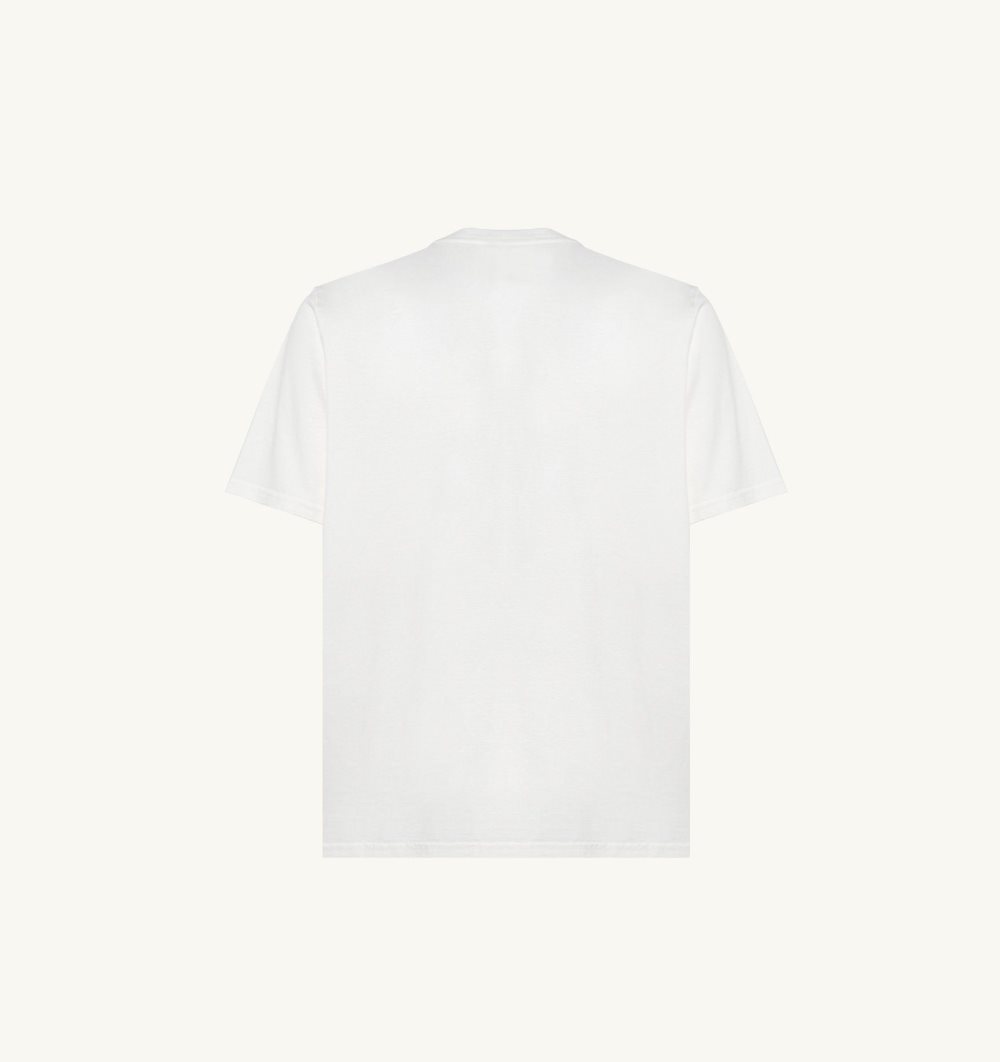 White Autry T-shirt Cotton Jersey | VRIAXO017